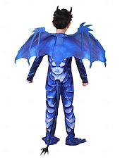 ieftine Costume pentru băieți-Costum Cosplay Aripi Mască balaur Petrecere / Seară Costum Cosplay Pentru copii Băieți Crăciun Zuia Copiilor Mascaradă Petrecere Halloween Mascaradă Îmbrăcați-vă