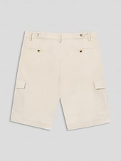 economico Pantaloni Corti Elite da Uomo-Per uomo Shorts Shorts di Lino Pantaloncini Estivi Tasca Frontale Gamba Dritta Semplice Comodità Traspirante Lunghezza al ginocchio All&#039;aperto Vacanza Feste Moda Essenziale Cachi