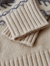 abordables Motifs graphiques et détails-Femme Pull Chandail Pull Pull décontracté Rétro Vintage Décontractées Flexible Géométrique A côtes Col V Tricoté manche longue Hauts réguliers Tricoter Extérieur du quotidien Fin de semaine Kaki