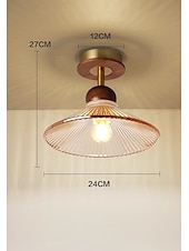 abordables Plafonniers et ventilateurs-Lampe suspendue à LED 3 couleurs source de lumière 1 lumière personnalisée simple rétro rustique éclairage suspendu décoratif pour salle à manger cuisine placard chevet 110-240v