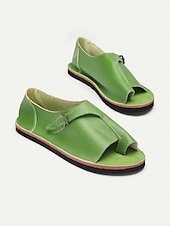 cheap Casual Sandals-Women&#039;s Leather Roman Sandals - Comfortable Casual Summer Footwear with Non-Slip Sole for Beach, Travel, and Everyday Wear