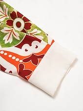  Satin Bohemia Casual Long Sleeve Shirt