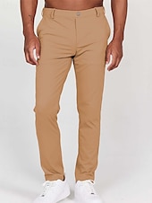 baratos Chinos-Homens Social Calças chinês Botões Bolsos Tecido Conforto Formal Festa Trabalho Moda Estilo Clássico Preto Branco Micro-Elástica