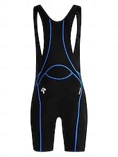Men's Cycling Pants Cycling Padded Shorts Bike Bib Shorts Race Fit Sports High Elasticity Comfortable Black Blue Clothing Apparel Bike Wear4