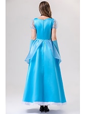 levne Dámské Kostýmy-Popelka Princeznovské Šaty Cosplay kostým cosplay Filmové kostýmy for Dámské Dospělé Karneval Plesová maškaráda Večírek loučení se svobodou nevěsty