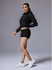 cheap Tennis &amp; Pickleball-High-Rise Lined Short 2.5" for Running Hiking Hotty Hot Shorts