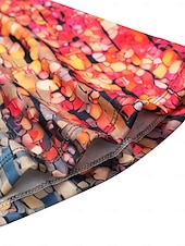 cheap Graphic shop Tank tops &amp; Camis-Women&#039;s Camisole Tank Top Mosaic Stained Glass Print Sleeveless V-Neck Summer Casual Beach Multi-Color Red Blue Green Flowy Relaxed Fit Clothing Apparel