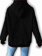 preiswerte Humor &amp; Zitate Tops-Damen-Kapuzenpullover mit Buchstaben, Street-Style, Alltagskleidung, Taschendruck, lässiger Kapuzenpullover, lange Ärmel, mikroelastisch, Herbst/Winter, bequem, atmungsaktiv, weicher Stoff