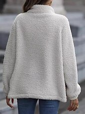 billige Jakker-Dame Trenchcoat Ut på byen Høst Vinter Lang Frakk Normal Hold Varm Pustende Stilfull Fritid Jakker Langermet Leopard Slank passform Vin Militærgrønn kaffe