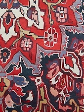 ieftine tricou boho-Pentru femei Tricou Cămașă Henley Floral Epocă Έθνικ Zilnic De Bază Lungime Manșon 3/4 În V Topuri obișnuite Concediu Sfârșit de săptămână Nasturi Imprimeu Roșu-aprins Mov Trifoi Kaki Gri Toamna iarna