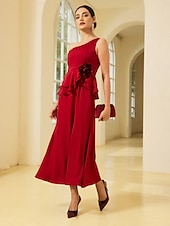 preiswerte Formell-elegante burgunderfarbene Slingback-Pumps mit spitzer Spitze und Stilettoabsatz für Damen – schicke und elegante Schuhe für Abendgarderobe, Partys oder formelle Anlässe