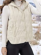 preiswerte Weste-Damen Achselzucken Feste Farbe Basic Brautkleider schlicht Langarm V Ausschnitt Normale Oberteile Täglich Patchwork Knopf Grau Herbst Winter