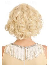 cheap Historical Wigs-Wig for Women Halloween Cosplay Party Wigs