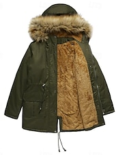 abordables Parka activa-Mujer Abrigo Mantiene abrigado Transpirable Cremallera Botones Bolsillo Casual Color sólido Vacaciones Calle Ropa Cotidiana Noche Cremallera Regular Sudadera Ajuste regular Manga Larga Ropa de calle
