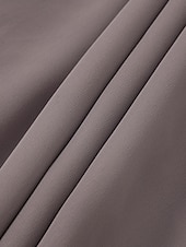 voordelige Vloerlengte-A-Lijn Moeder van de Bruid Jurk Bruidsgast Elegant Plus Size Hoog Laag V-Hals Asymmetrisch Enkel Lengte Chiffon Kant Halve Mouw met Beading Applicaties gratis maatwerk