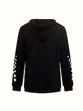 preiswerte Texturierte Kapuzenpullover &amp; Sweatshirts-Damen-Kapuzenpullover mit Katzen-Print, Street-Look, Alltagskleidung, lässiger Kapuzenpullover, langärmelig, mikroelastisch, Herbst/Winter, bequem, atmungsaktiv, weicher Stoff