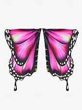 cheap Accessories For Women-Vibrant Butterfly Wings Costume for Women - Colorful Party Accessory for Halloween, Cosplay, and Festivals