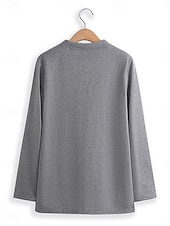 billiga Träningsoveraller för kvinnor-Kvinnors 2 delar Fluffig Pyjamadress Lång ärm Topp och Byxa Text Tryck Komfort Casual Hemma Kläder Dragsko Solid Cozy Vinter