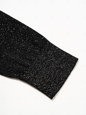 cheap Women&#039;s Sweater-Minimalist Wool Blend Polo Knitwear