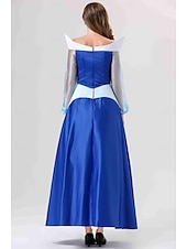 levne Dámské Kostýmy-Princeznovské Spící kráska Šaty Cosplay kostým cosplay Filmové kostýmy for Dámské Dospělé Karneval Plesová maškaráda Večírek loučení se svobodou nevěsty