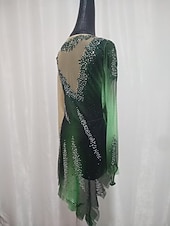 abordables Vestidos de Patinaje Artístico-trajes de patinaje artístico trajes de gimnasia artística trajes de actuación de patinaje sobre hielo trajes de actuación de gimnasia rítmica ropa deportiva