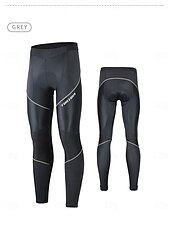 cheap Men&#039;s Shorts, Tights &amp; Pants-Men&#039;s Bike Pants Bike Bottoms Sports 4D Pad Soft Compression Elastic Black Red Clothing Apparel Bike Wear