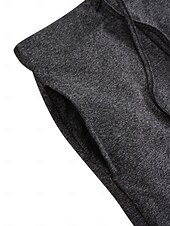 cheap Women&#039;s Sweatpants-Women&#039;s Sweatpants Wide Leg Pants Trousers Active Streetwear Casual Full Length Mid Waist Plain Pocket Drawstring Elastic Waist Breathability Soft Comfortable Micro-elastic Outdoor Street Daily