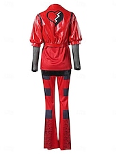 levne Dámské Kostýmy-Potomci Vzestup červené Děti Červená královna srdcí Kalhoty Úbory cosplay Filmové kostýmy for Dámské Dospělé předvečer Všech svatých Karneval Párty