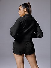 cheap Tennis &amp; Pickleball-High-Rise Lined Short 2.5" for Running Hiking Hotty Hot Shorts