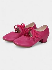 abordables Chaussures de danses latines-chaussures de danse à lacets dorées pour femmes avec talon bas, parfaites pour les spectacles de danse de salon, latine et jazz