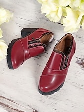 Недорогие 1920-е годы-женские красные ботинки на шнуровке в викторианском стиле на среднем каблуке с бантом, винтажная готическая обувь для косплея, вечеринок и особых случаев