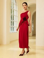 preiswerte Formell-elegante burgunderfarbene Slingback-Pumps mit spitzer Spitze und Stilettoabsatz für Damen – schicke und elegante Schuhe für Abendgarderobe, Partys oder formelle Anlässe
