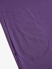 ieftine Cămăși și bluze de noapte pentru femei-pijamale femei cămașă de noapte cămașă de noapte rochie mozaic simplu casual moale acasă pat de zi cu zi spandex cald respirabil sârmă în V cu mânecă lungă de buzunar de primăvară ținute acasă