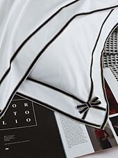 levne Elite Kolekce-4dílná sada povlečení na přikrývku 100% organická bavlna měkká a prodyšná látka obsahuje povlak na přikrývku a povlak na polštář pro pohodlný spánek