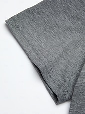 お買い得  プレーンTシャツ-バレンタイン女性用ハートTシャツ 基本的なレギュラートップス 短袖 Vネック プリント レギュラーフィット バレンタインウィークエンド 赤色 青色 紫色 緑色 灰色