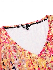cheap Graphic shop Tank tops &amp; Camis-Women&#039;s Camisole Tank Top Mosaic Stained Glass Print Sleeveless V-Neck Summer Casual Beach Multi-Color Red Blue Green Flowy Relaxed Fit Clothing Apparel