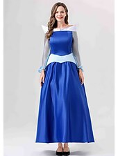 levne Dámské Kostýmy-Princeznovské Spící kráska Šaty Cosplay kostým cosplay Filmové kostýmy for Dámské Dospělé Karneval Plesová maškaráda Večírek loučení se svobodou nevěsty