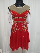 cheap Figure Skating Dresses-Figure Skating Costumes Artistic Gymnastics Costumes Ice Skating Performance Costumes Rhythmic Gymnastics Performance Costumes Sportswear