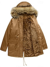 abordables Parka activa-Mujer Abrigo Mantiene abrigado Transpirable Cremallera Botones Bolsillo Casual Color sólido Vacaciones Calle Ropa Cotidiana Noche Cremallera Regular Sudadera Ajuste regular Manga Larga Ropa de calle
