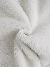 billiga Träningsoveraller för kvinnor-Kvinnors 2 delar Fluffig Pyjamadress Lång ärm Topp och Byxa Text Tryck Komfort Casual Hemma Kläder Dragsko Solid Cozy Vinter
