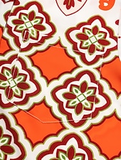  Satin Bohemia Casual Long Sleeve Shirt