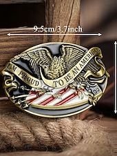 cheap Men&#039;s Belt-Men&#039;s Belt Buckle Buckle Gold Alloy Vintage Style Retro Vintage Eagle Daily Religious Celebrations