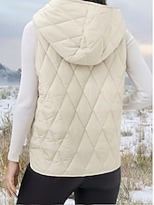 preiswerte Weste-Damen Achselzucken Feste Farbe Basic Brautkleider schlicht Langarm V Ausschnitt Normale Oberteile Täglich Patchwork Knopf Grau Herbst Winter