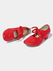 abordables Chaussures de danses latines-chaussures de danse à lacets dorées pour femmes avec talon bas, parfaites pour les spectacles de danse de salon, latine et jazz