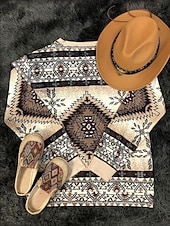 preiswerte Grafikladen Sweatshirts &amp; Hoodies-Damenpullover mit Blumendruck, modisch, lässig, lockere Passform, Rundhalsausschnitt, lange Ärmel, unelastisch, Frühling/Herbst, bequem, atmungsaktiv, weicher Stoff