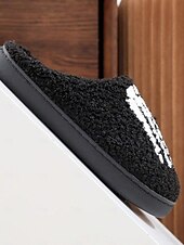 abordables Pour les femmes-Chaussons en polaire confortables sur le thème d&#039;Halloween pour femmes avec des motifs de citrouille et de crâne - chaussures d&#039;intérieur amusantes pour les fêtes d&#039;automne et d&#039;Halloween