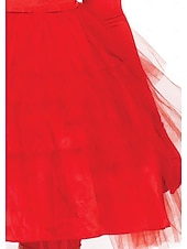 preiswerte Halloween-Geisterbraut Lydia Deetz Halloween Kleid Handschuhe Beetlejuice Cosplay-Kostüm Erwachsene Damen Halloween Karneval Maskerade Party / Abend Einfache Halloween-Kostüme Verkleiden