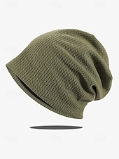 preiswerte Hüte für Damen-Damen Slouchy Beanie Mütze mit strukturiertem Strickdesign, lässige leichte Mütze für Herbst- und Wintermode