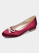 cheap Mother of Bride/Groom-Mother of the Bride Dress Flats, Elegant Wedding Guest Shoes for Ceremony &amp; Reception, Comfortable Slip-On, Multiple Colors