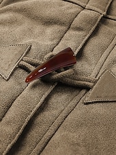 billiga Casual Parka-Dam Vinterkappa Teddyrock Utomhus Gata Dagliga kläder Höst Vinter Lång Täcka Normal Håller värmen Andningsfunktion Stylish Ledigt Jacka Långärmad Slät Med fickor Vin Kaki Grå